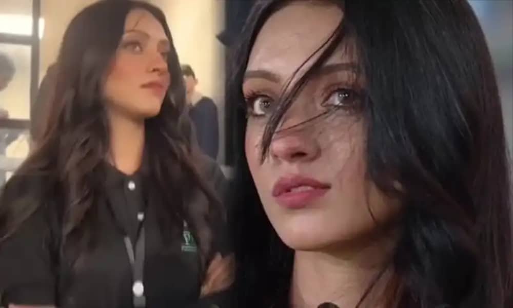 Who is the viral girl from Pak vs NZ final match?