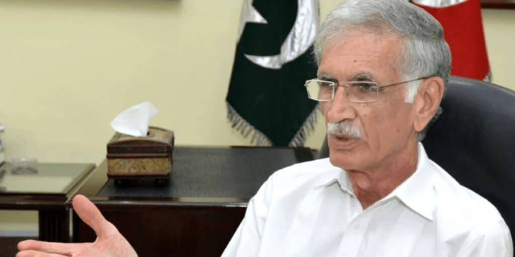 Pervez Khattak takes oath as advisor to PM