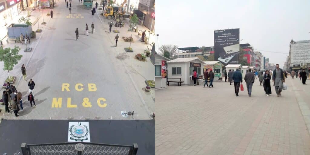 pindi's pedestrian street