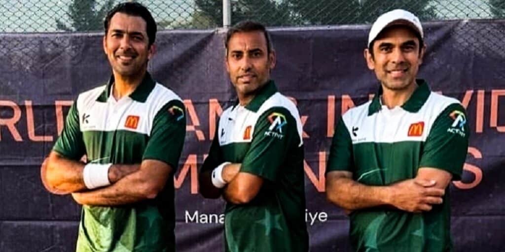 Pakistan tennis team