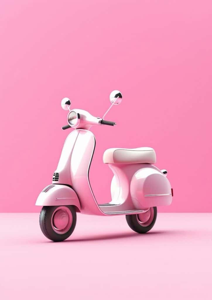 pink electric motorcycles