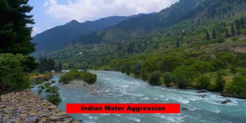 Indian water aggression