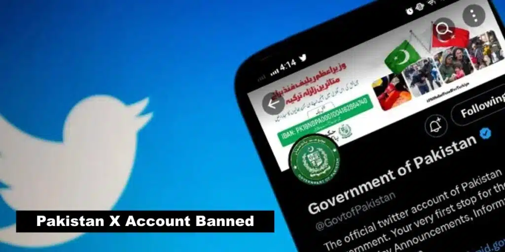 Government of Pakistan X account banned in India after Pahalgam attack
