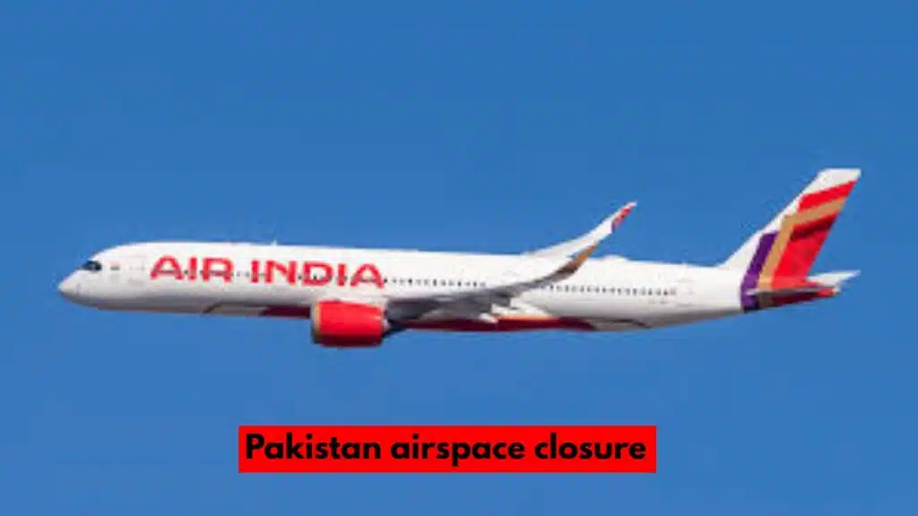 Pakistan airspace closure