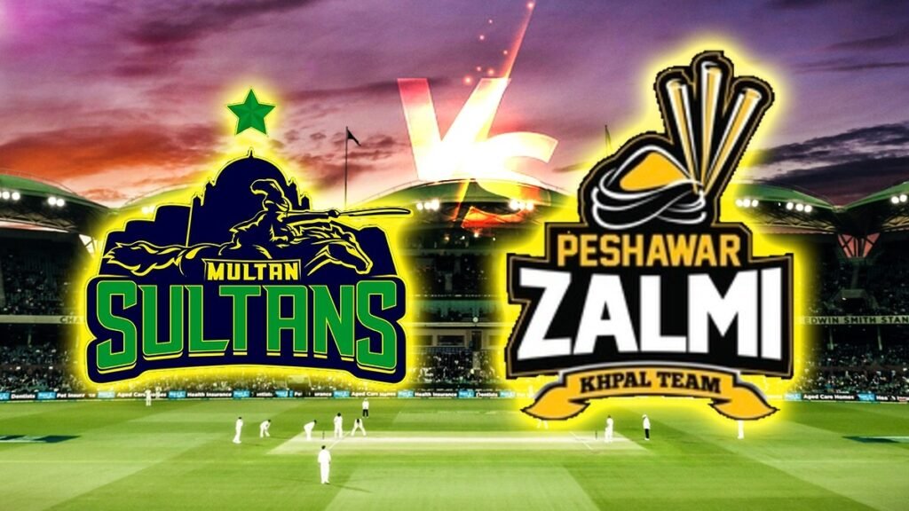 Peshawar Zalmi vs Multan Sultans