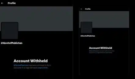 Government of Pakistan X account banned in India after Pahalgam attack Pahalgam attack