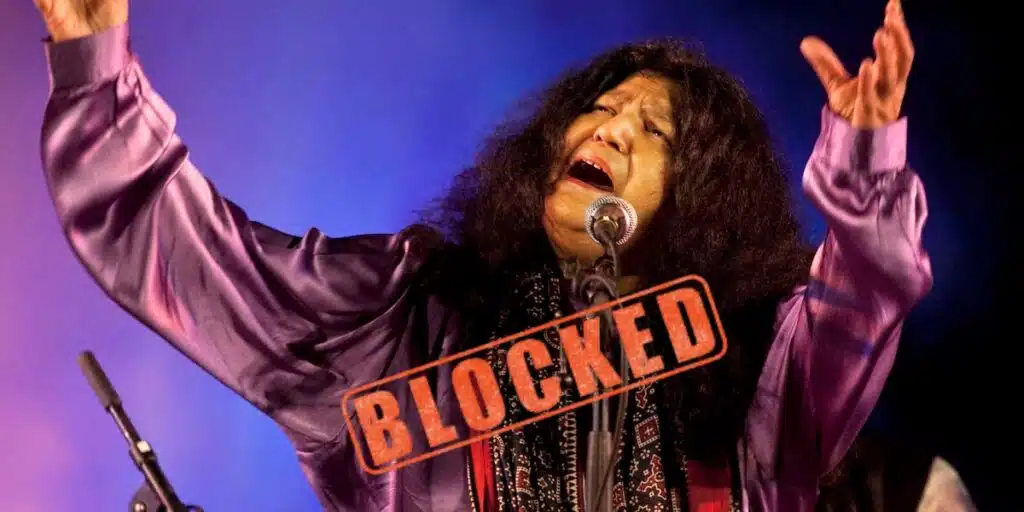Abida Parveen's Instagram Account Blocked in India