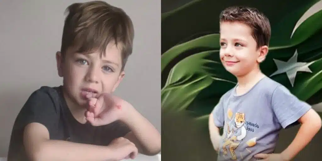 7 year old "Artaza Abbas" son of Pakistan Army officer martyred in Indian cowardly attack