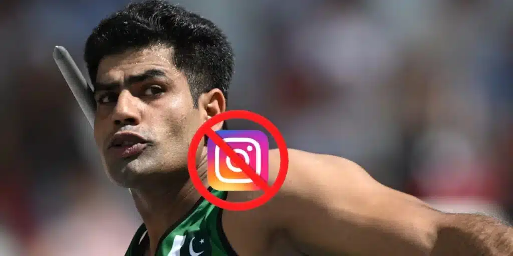 India Blocks Arshad Nadeem Instagram Account