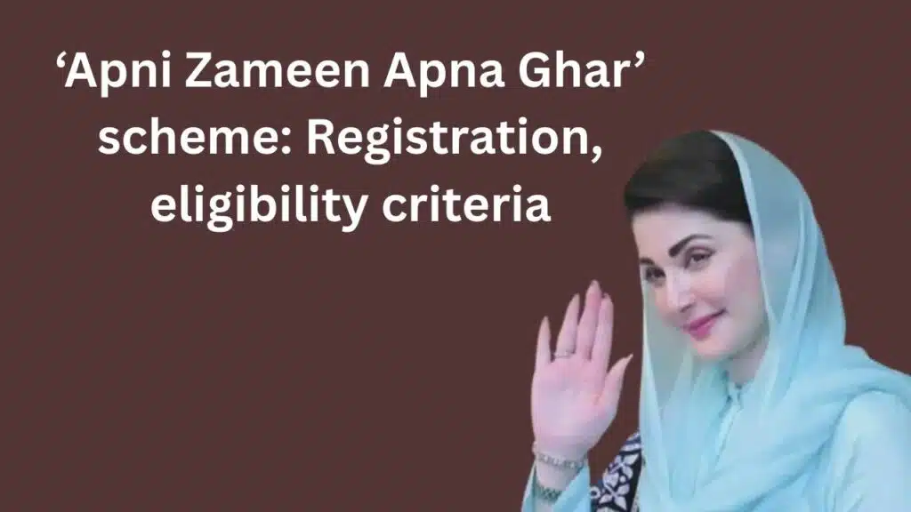 Punjab Apni Zameen Apna Ghar scheme