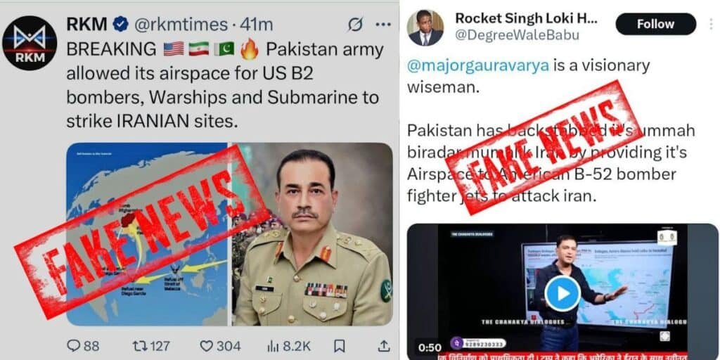 Fake News Alert: Pakistan Did Not Allow Any Airspace Use For Strikes On Iran