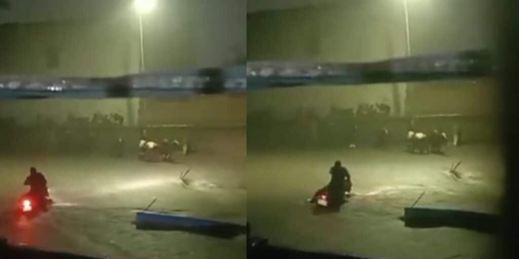 Modi’s ‘New India’ infrastructure blunder: waterlogged road becomes death trap in Gujarat