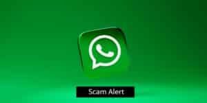 WhatsApp scam alert: a parcel code message wiped 50K