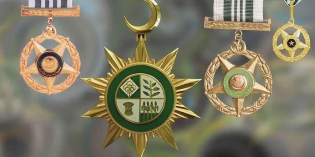 The Awards Were Conferred On Behalf Of The President Of Pakistan By Chairman Joint Chiefs Of Staff Committee (Cjcsc) General Sahir Shamshad Mirza.