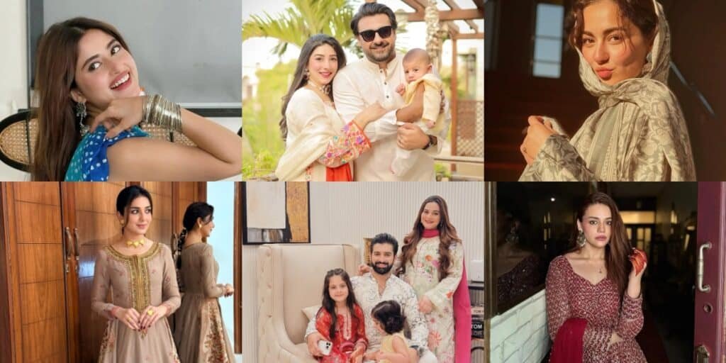 How Pakistani Celebrities Spent Eid Ul Azha Day 1