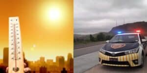 Motorway police issues travel advisory amid heat wave