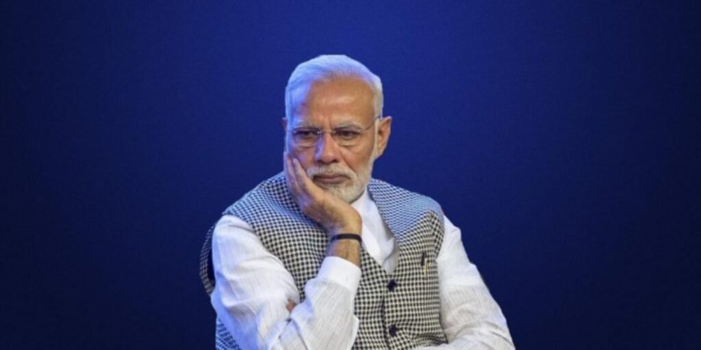 While India burns, Modi sets off on lavish tour