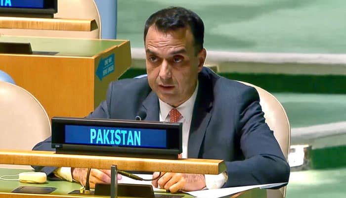 Pakistan reiterates Kashmir stance at UN, urges global action against Indian hostility