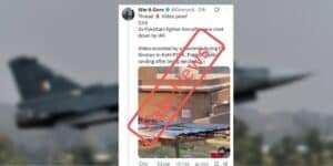 Azaad fact check exposes false claim about Indian pilot