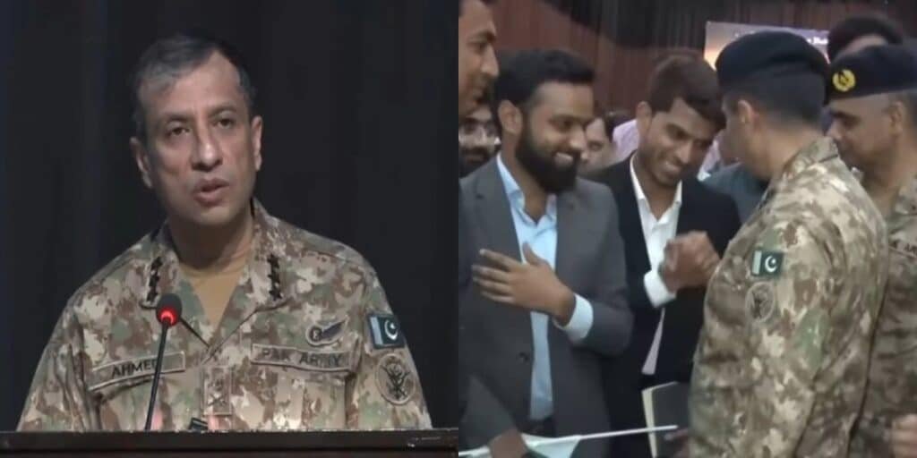 DG ISPR meets GC University students, praises youth’s patriotism during operation Bunyan-un-Marsoos