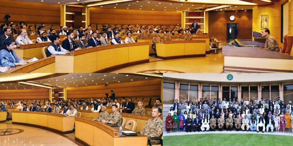 Field Marshal Asim Munir meets participants of National Workshop Balochistan