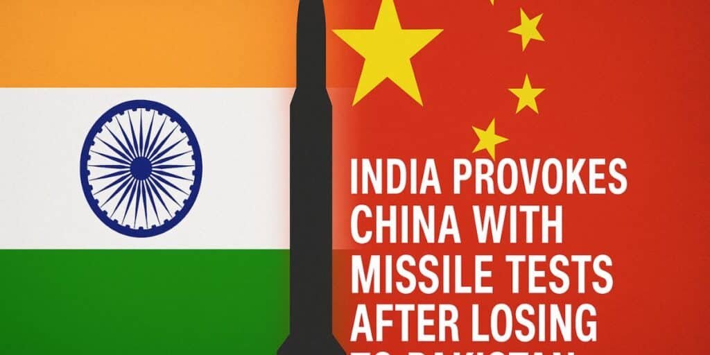 India provokes China
