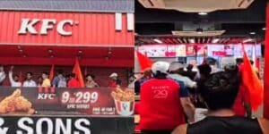 KFC Ghaziabad shut by Hindu vigilantes amid rising religious policing over meat sales in Sawan