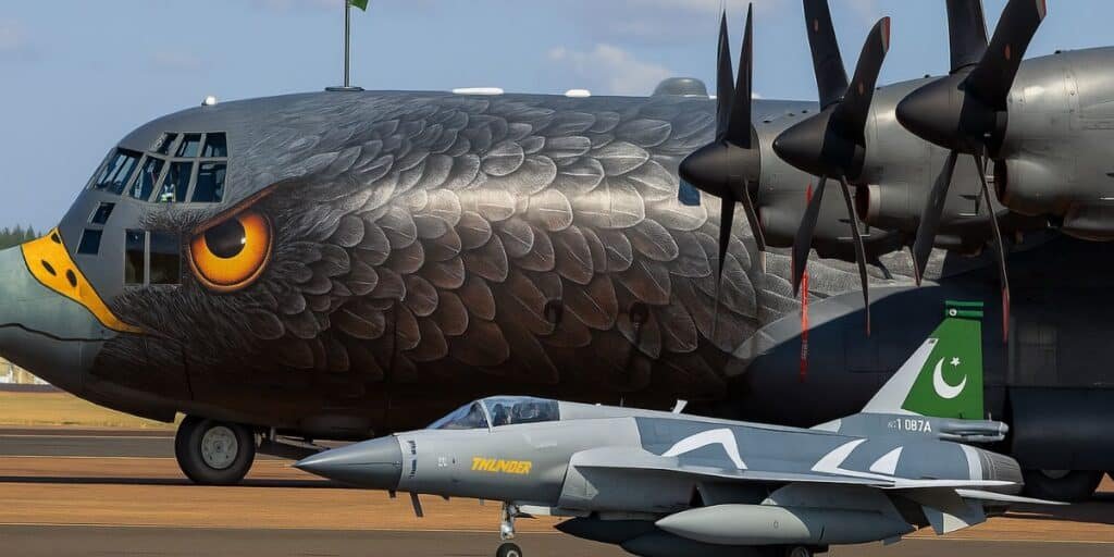 Pakistan Air Force shines at RIAT 2025 as JF-17 thunder and C-130H win top honours