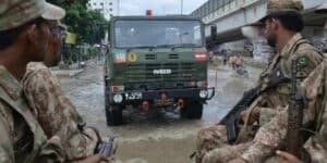 Pakistan Army rescue operations launched amid flooding in Jehlum, Rawalpindi