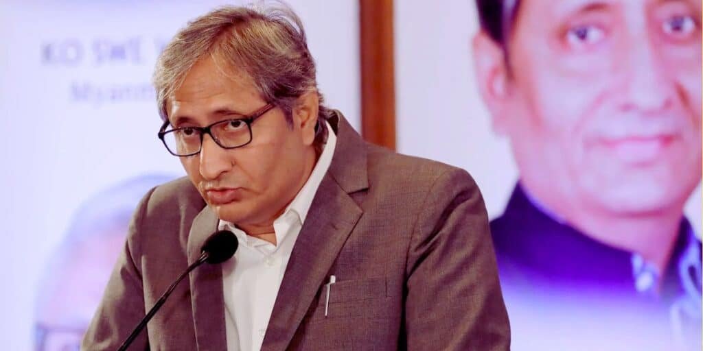 Indian journalist Ravish Kumar slams godi media over anti-Pakistan propaganda