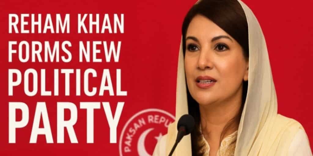 Reham Khan launches Pakistan republic party to focus on public issues