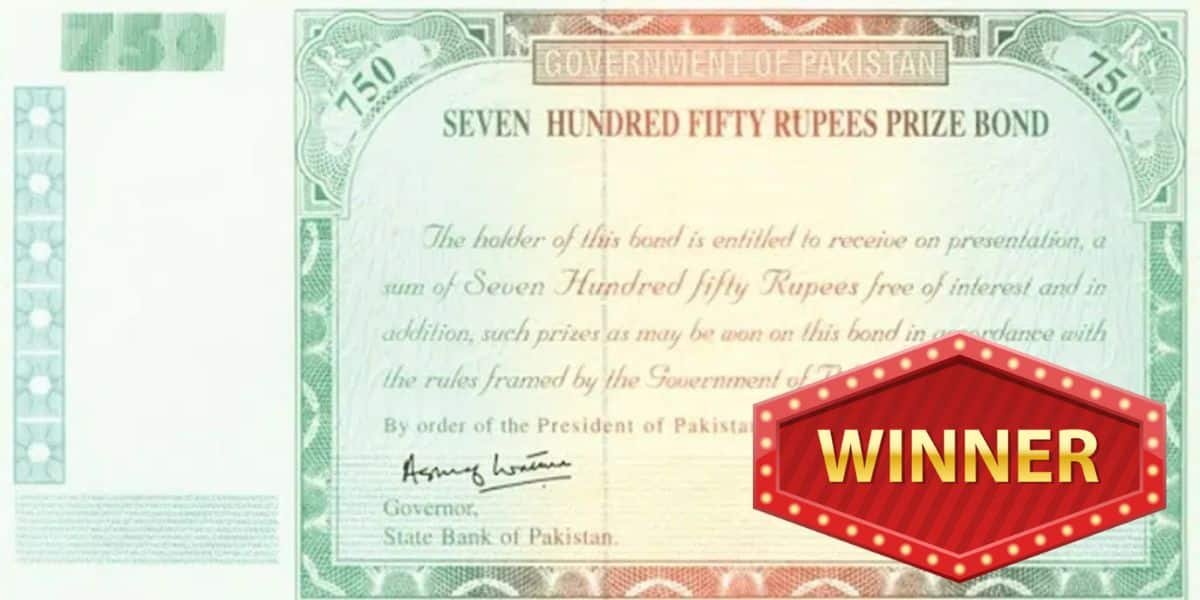 Rs750 prize bond draw today: See full winners list, prize details inside