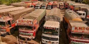Two lakh trucks strike as Modi’s ‘Digital India’ falls apart