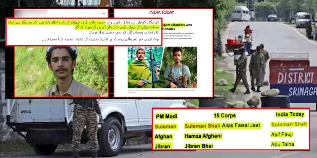Facts behind India’s “Operation Mahadev” exposed: false flag operation uncovered