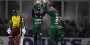 Pakistan defeat West Indies in first T20I